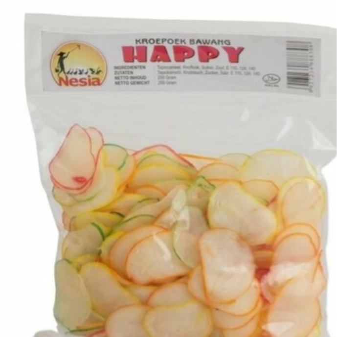G015 : Nesia Kroepoek Happy 250g