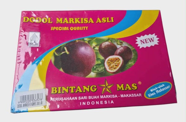 Bintang Mas Dodol Markisa Asli ( Oleh-Oleh Khas Makassar )