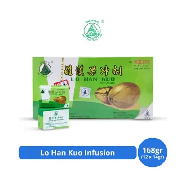 Lo Han Kuo Infusion isi 12 pcs