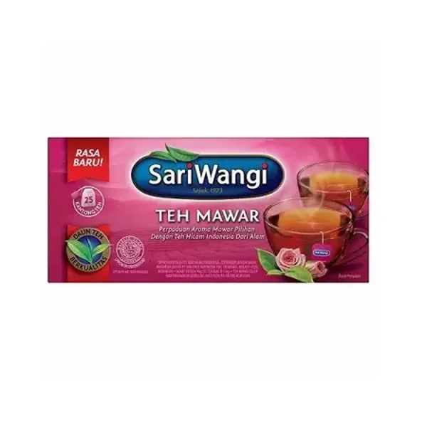 Sariwangi Teh Mawar isi 25 bags