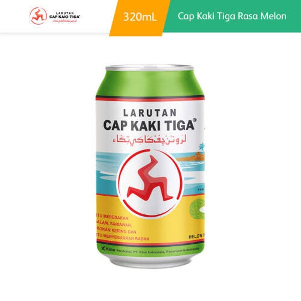B305 :  Cap Kaki Tiga Larutan Penyegar Melon 320 ml