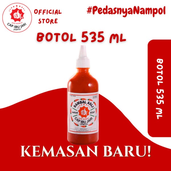Cap Ibu Jari Jempol Sambal Asli 535 ml