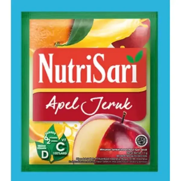 Nutrisari Apel Jeruk isi 10 sachet
