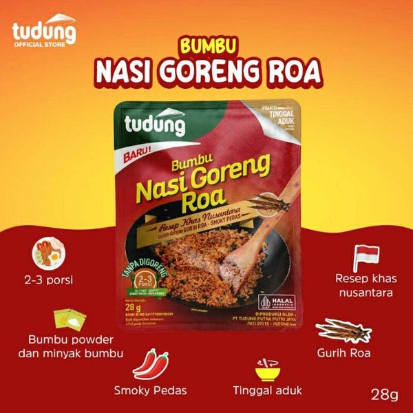 E439 :  Tudung Bumbu Aduk Nasi Goreng Roa