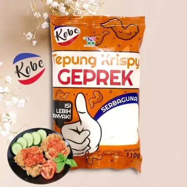 Kobe Tepung Krispy Geprek 110g