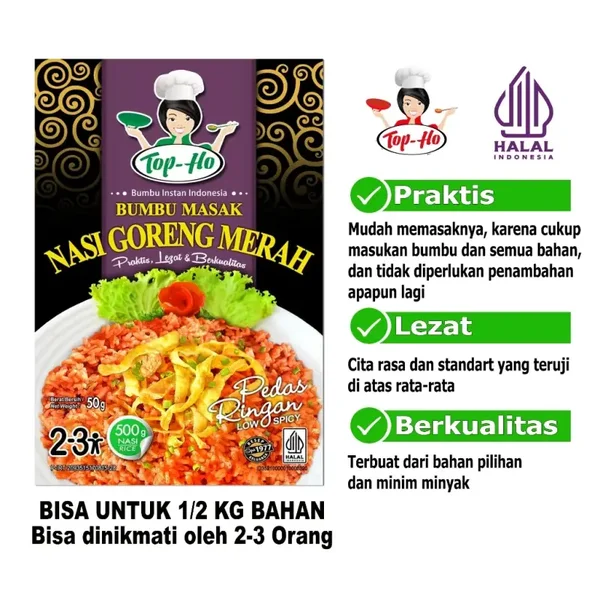 E485 :  Top - Ho Bumbu Nasi Goreng Merah