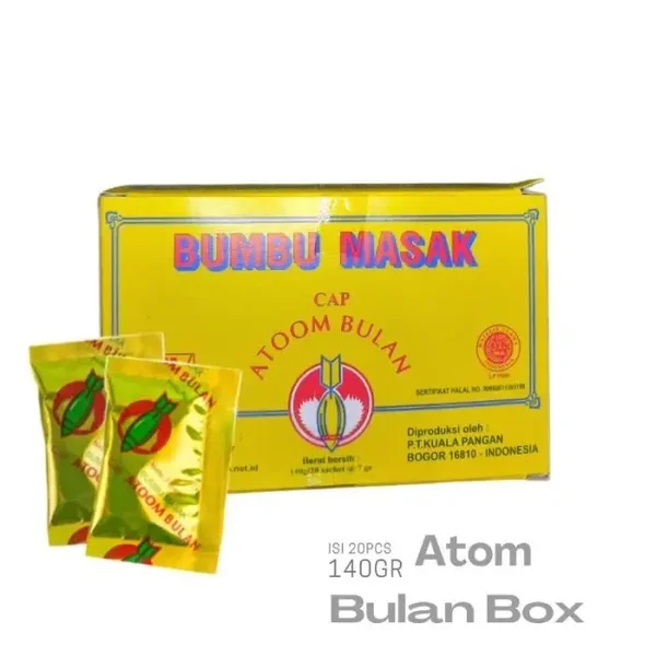 Atoom Bulan Bumbu Masak isi 20 sachet