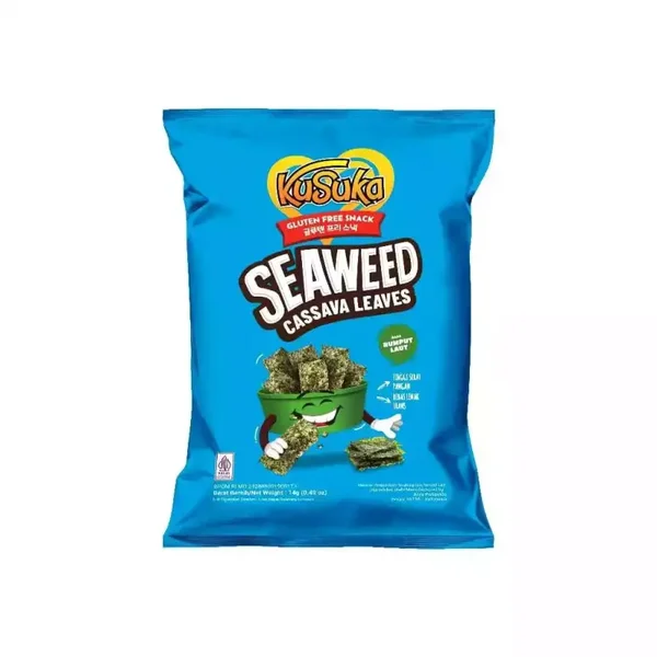 Kusuka Seaweed Cassava Leaves Gluten Free x 2 pcs