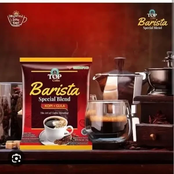 Top Barista Special Blend Kopi + Gula  isi 10 sachet
