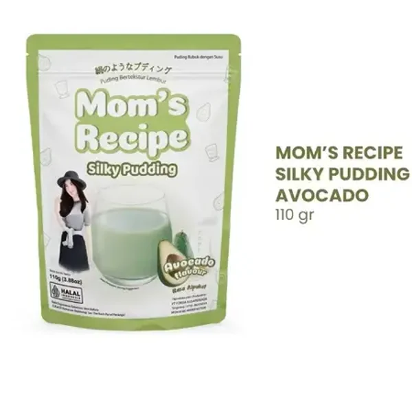 Mom's Recipe Silky Pudding Avocado 110g