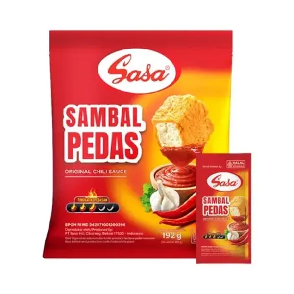 Sasa Sambal Pedas isi 24 sachet