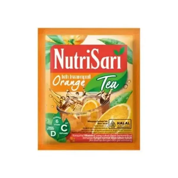 Nutrisari Orange Tea isi 10 sachet