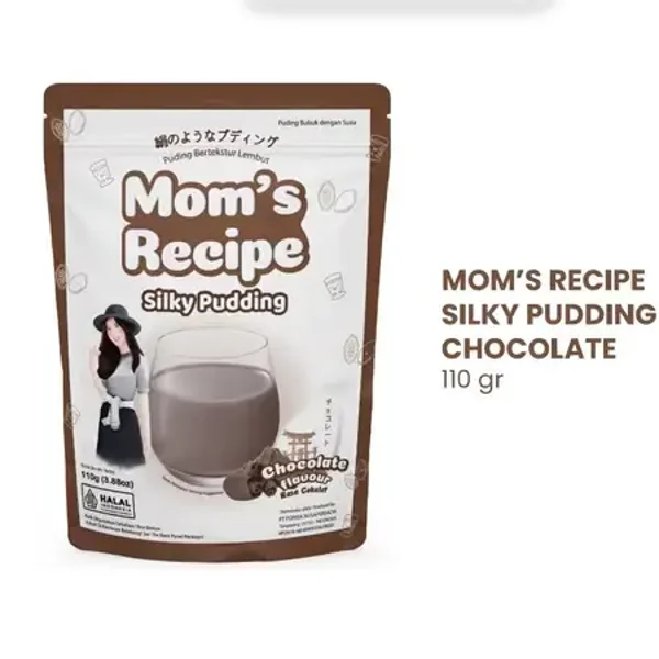 Mom's Recipe Silky Pudding Chocolate 110g