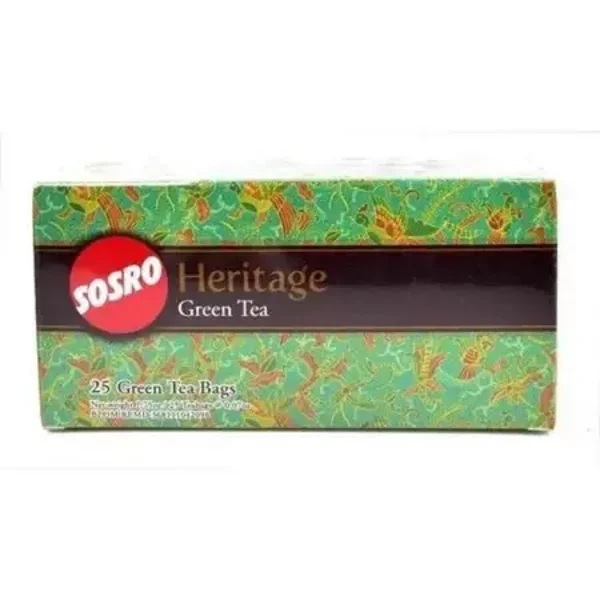 Sosro Heritage Green Tea isi 25 bags