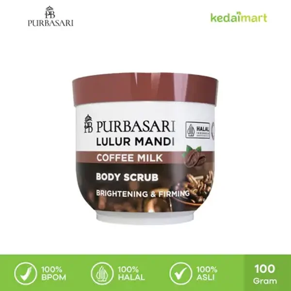 Purbasari Lulur Mandi Coffee Milk