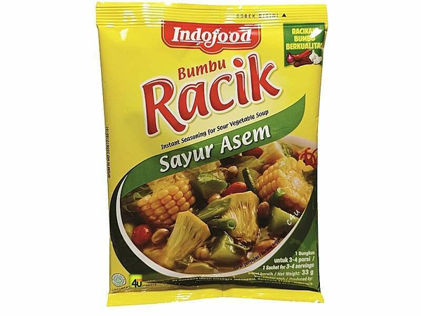 E017 :  Bumbu  Racik  Indofood  Sayur  Asem    33g x 10 sachet