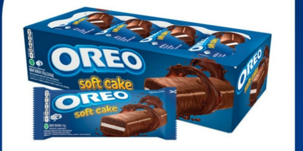 F413 :  Oreo Soft Cake Cokelat 16g x 12 pcs