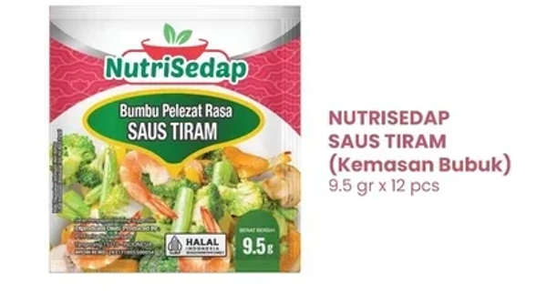NutriSedap Saus Tiram 9.5g x 3 sachet