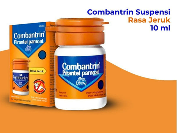 I143 :  Combantrin Cair Rasa Jeruk 10ml