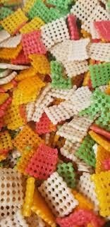 G115 :  Bless Krupuk Taro Warna 250g