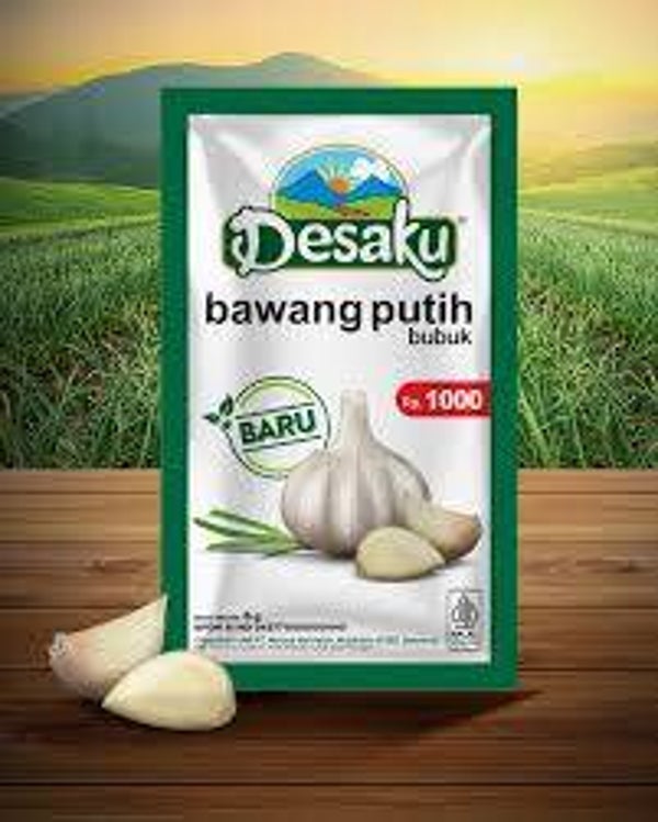 E502 :  Desaku Bawang Putih Bubuk 6g x 3 sachet