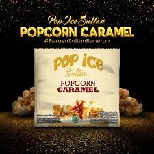 B356 :  Pop Ice Sultan Popcorn Caramel 25g x 10 sachet