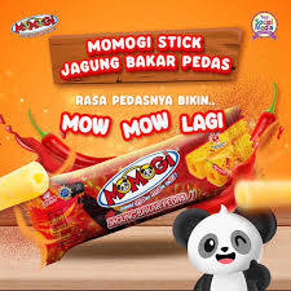 Momogi Jagung Bakar Pedas 12g x 10 pcs