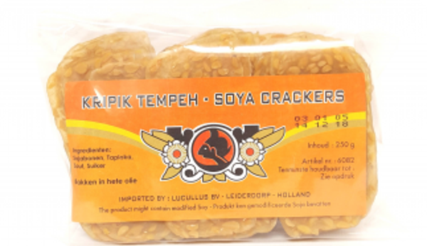 G019 :  Lucullus  Kripik  Tempeh  Mentah 250g