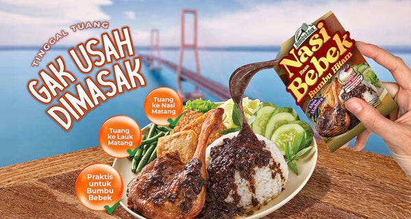 E372 :  Kobe Bumbu Aduk Nasi Bebek 20g x 3 sachet