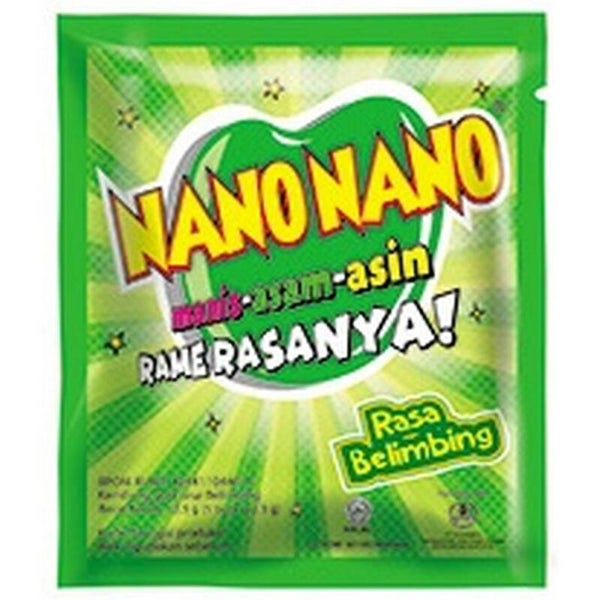 F484 :  Nano Nano Permen Sachet Belimbing
