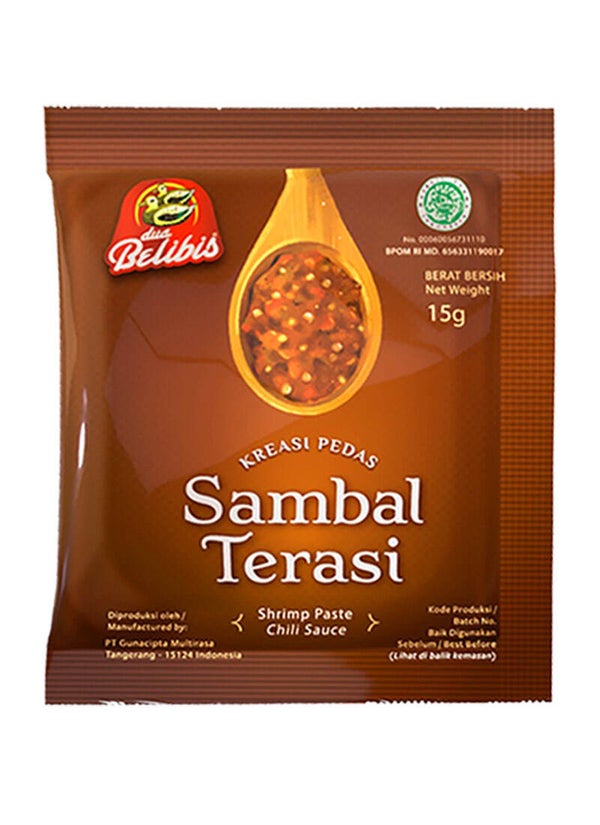 A063 :  Dua Belibis Sambal Terasi  Sachet 10x15 gr