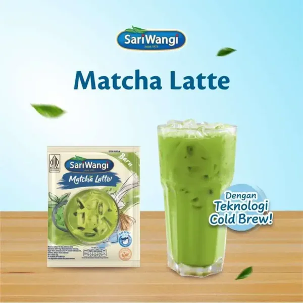 B435 :  Sariwangi Matcha Latte 22g x 5 sachet