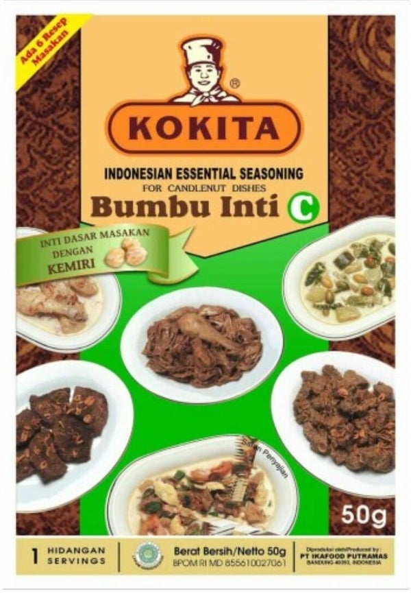 E306 :  Kokita Bumbu Inti C Dasar Masakan Dengan Kemiri 50g