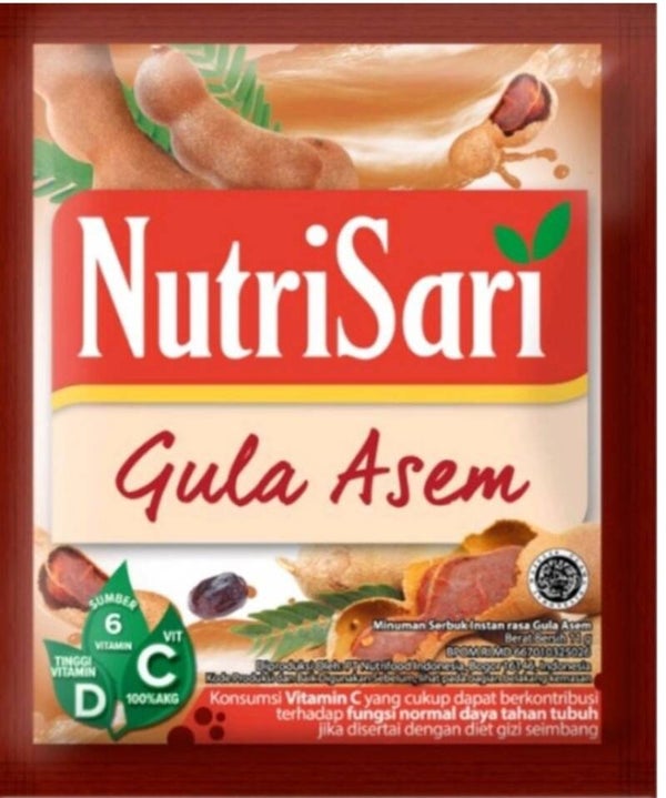 B286 :  Nutrisari Gula Asem 11g x 10 sachet
