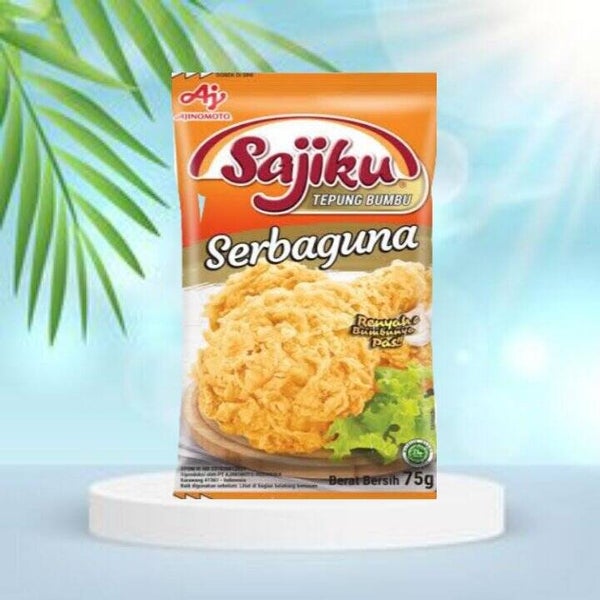 E332 :  Sajiku Tepung Bumbu Serbaguna 75g x 10 pcs