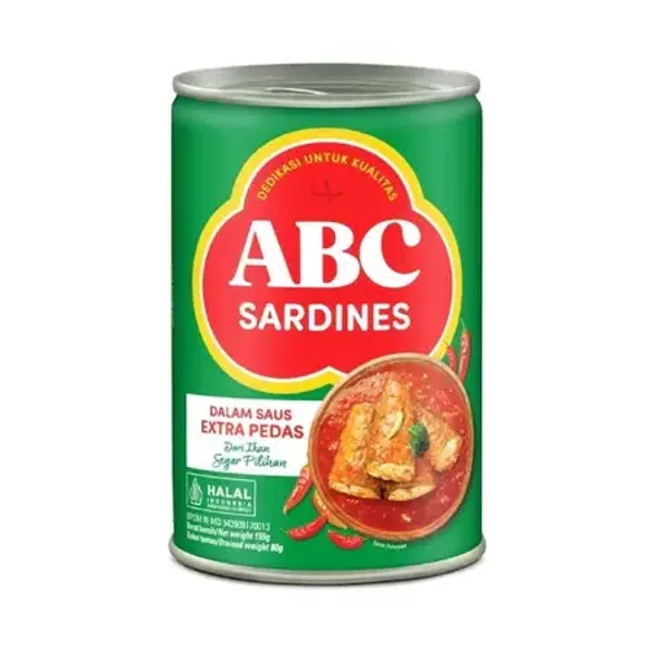 ABC Sardines Saus Cabai 155g