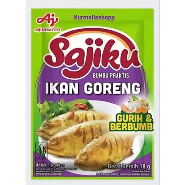 E211 :  Sajiku Ikan Goreng 18g