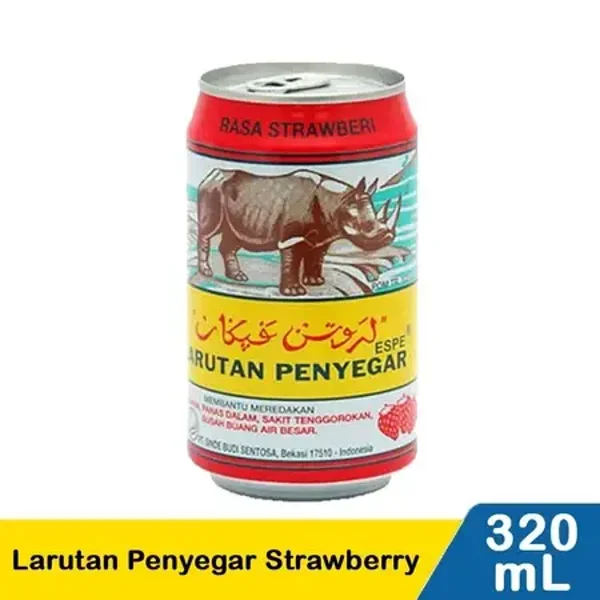 Cap Badak Larutan Penyegar Strawberry 320ml