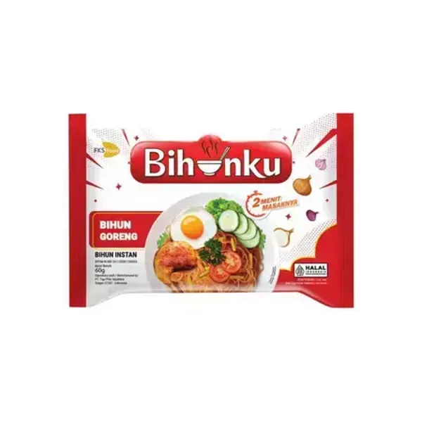 C055 :  Bihunku Instant Bihun Goreng 60g x 5 pcs