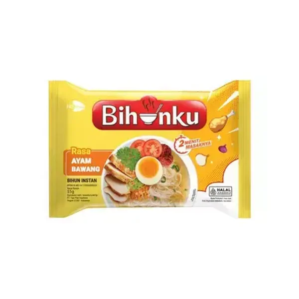 C052 :  Bihunku Instant Bihun Ayam Bawang 60g x 5 pcs