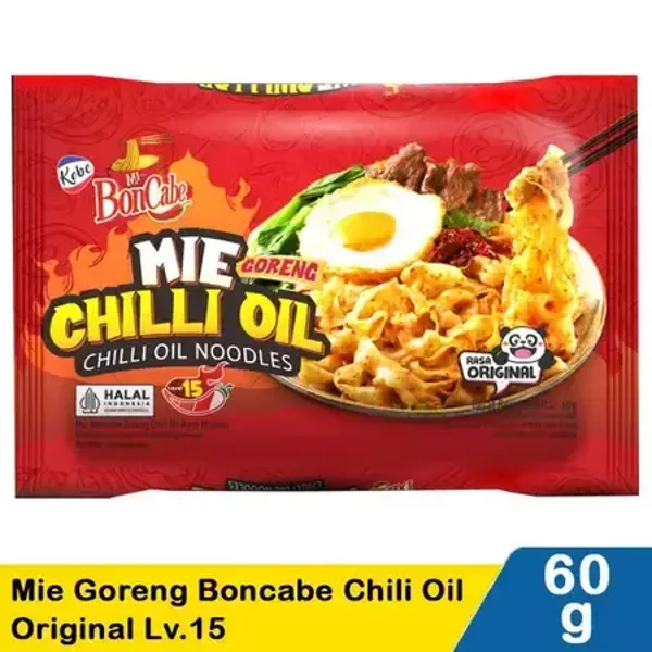 Kobe Boncabe Mie Chilli Oil 60g