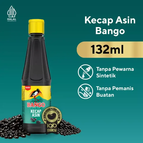 Bango Kecap Asin 132 ml