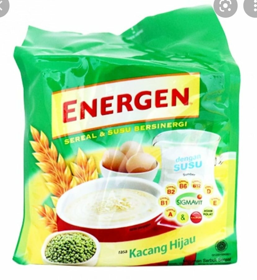 B097 :  Energen Instant Cereal Kacang Hijau  30g x 10 sachet