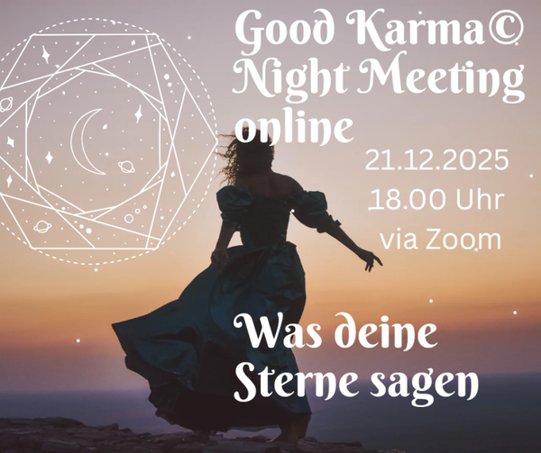 Good Karma© Night Meeting ONLINE
