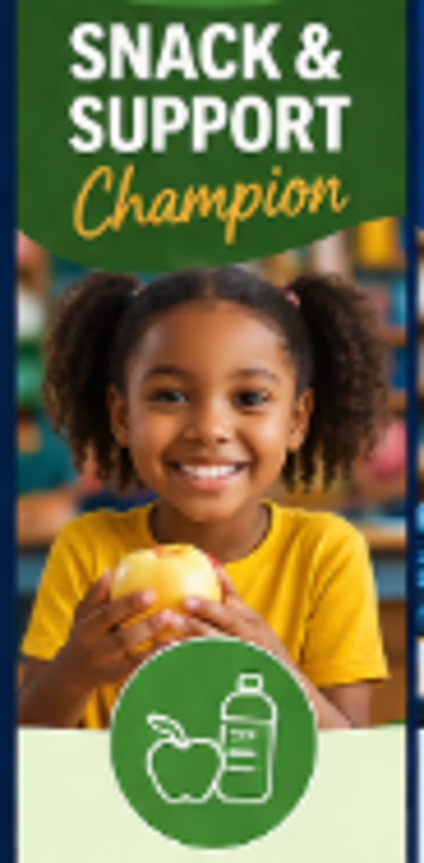 Snack & Support Champion