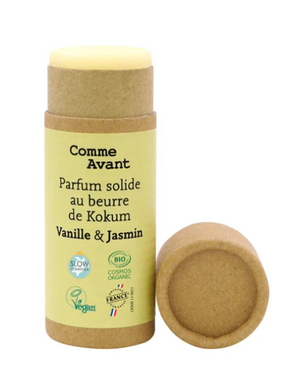 Parfum solide Vanille & Jasmin - Comme Avant