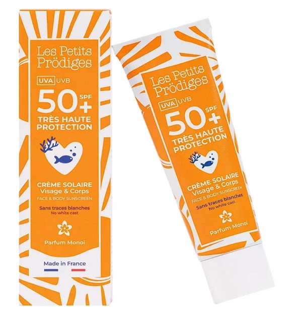 Crème Solaire Visage & Corps SPF 50+ 50ml - Les Petits Prodiges