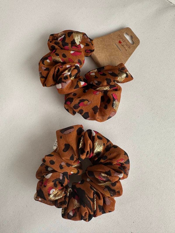 Scrunchie leo gold