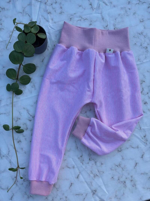 Kinderhosen rosa Streifen
