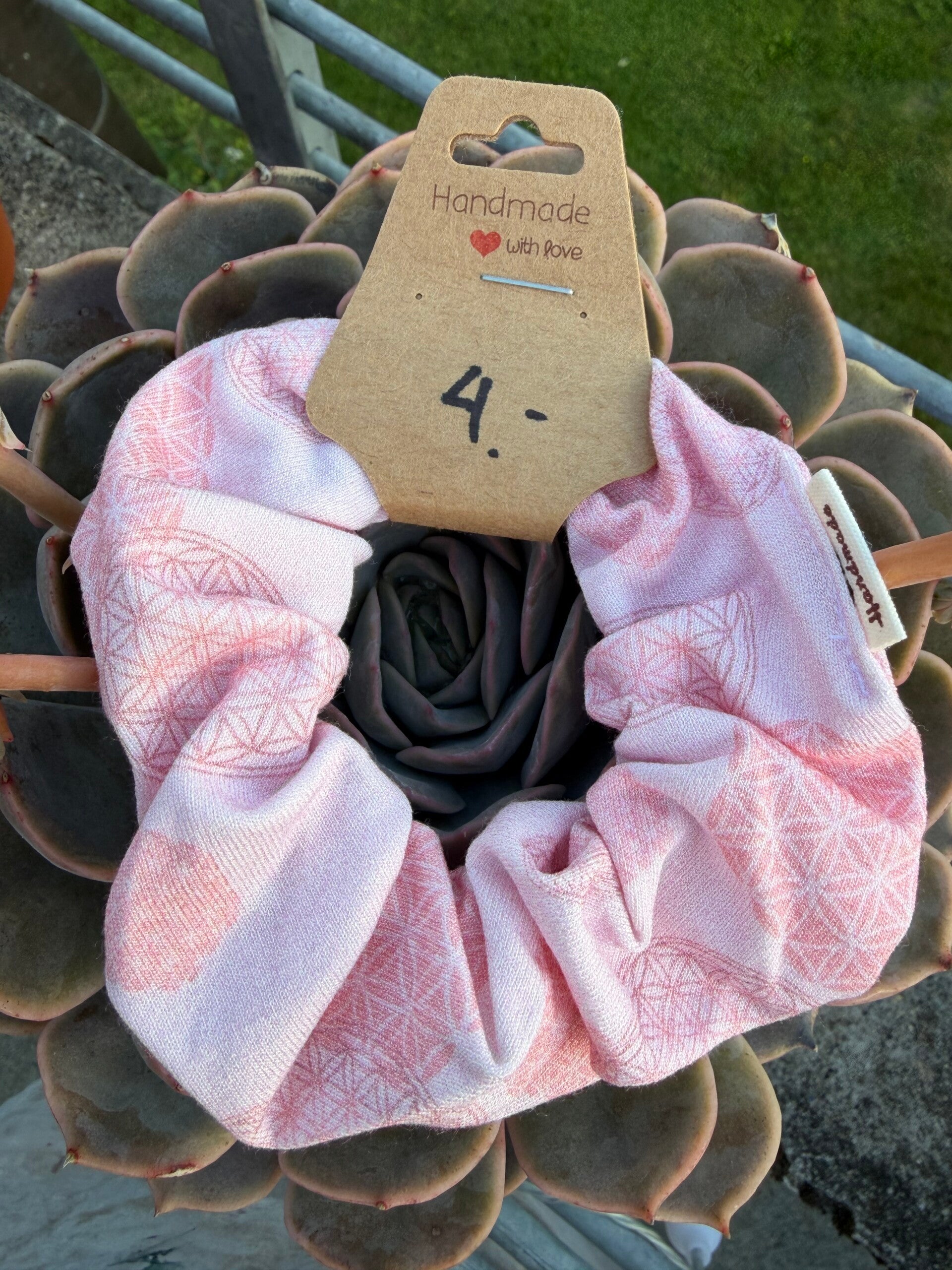 Scrunchie die Blume des Lebens
